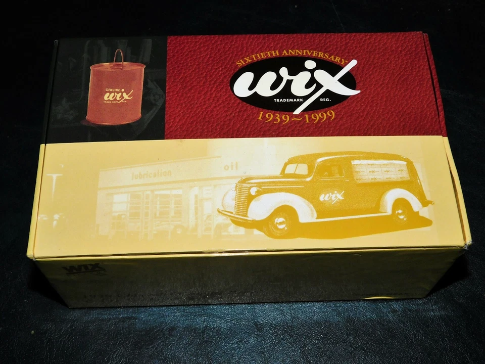Wix Sixtieth Anniversary 1939 Chevrolet Canopy Panel Truck and Oil Drum Bank - Image 4 of 4