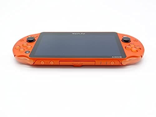 PS Vita Sony PCH-2000 Arancione Fluo Ricondizionata - Console Portatile, 5" LCD, Wi-Fi, Spedizione 1 Giorno!