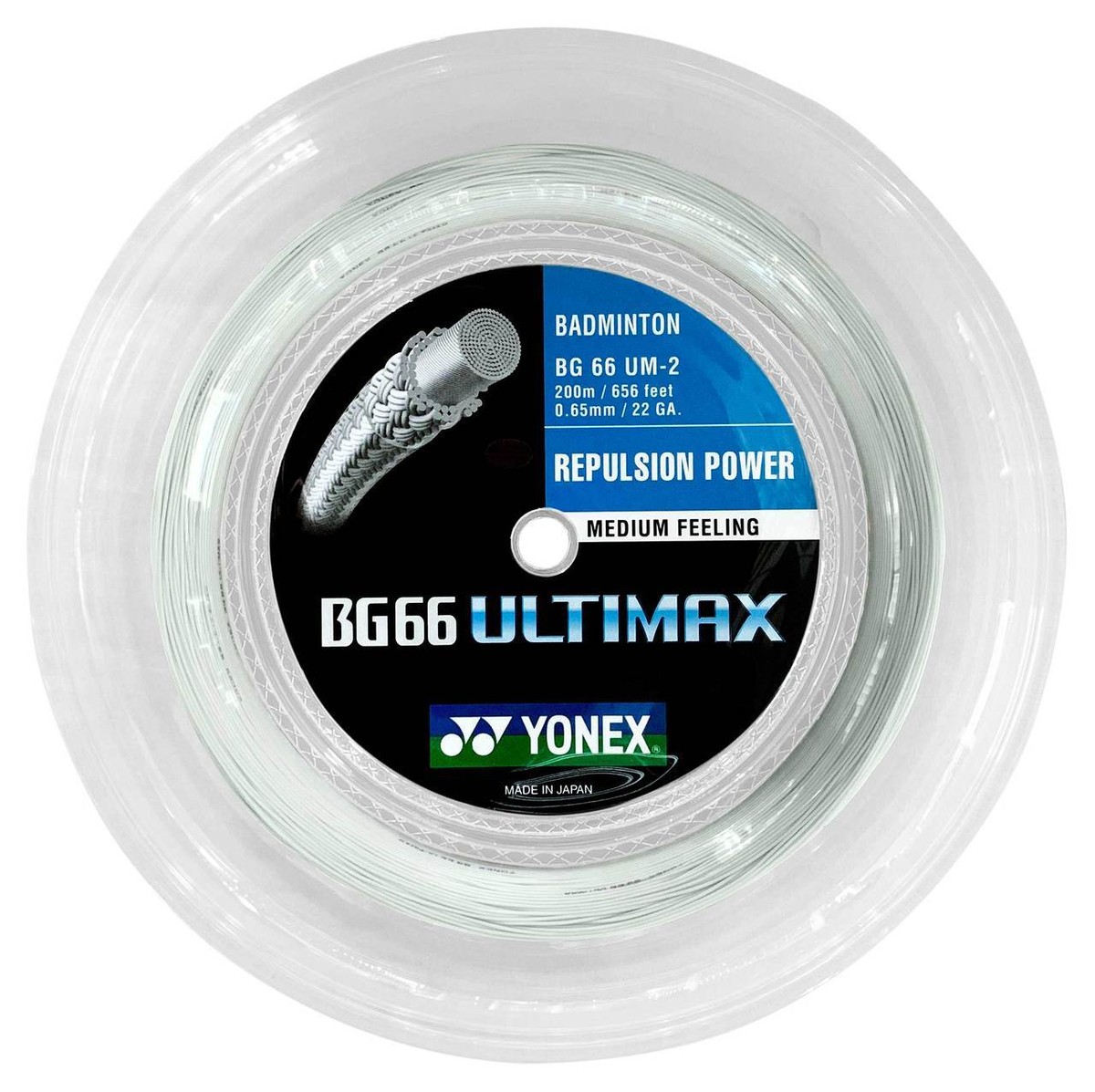 Yonex BG66 Ultimax 0.65mm Badminton Strings 200M Reel | eBay