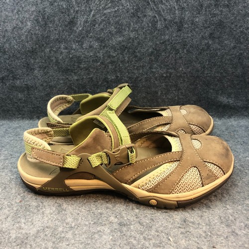 Merrell Womens Azure Wrap Brown Green 