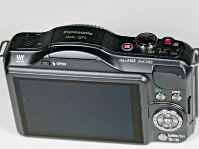 Panasonic LUMIX DMC-GF5X 12.1MP Digitalkamera - Schwarz (Kit mit 
