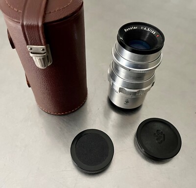 Very Beautiful Lens Tele Feinmess Dresden V Bonotar 105Mm 105 V 1:4.5 4.5 EXA