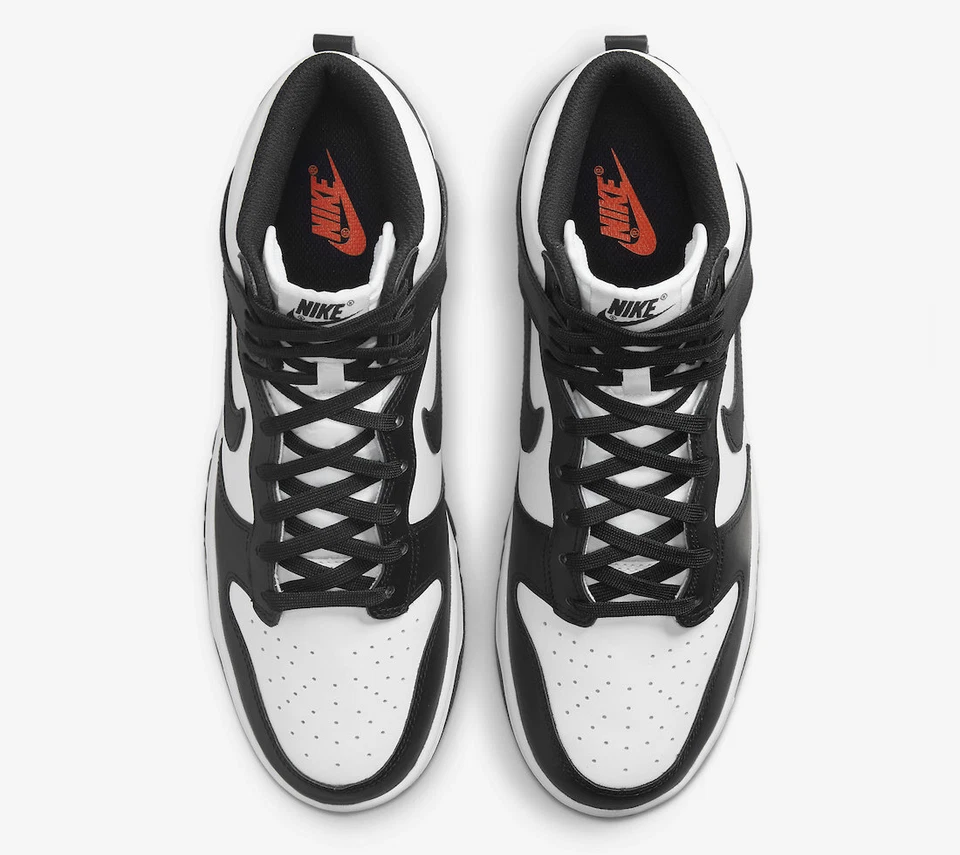 Nike Dunk High Negro Blanco Panda 2021 DD1399-105 Hombre Nuevo Foto 4 de 4