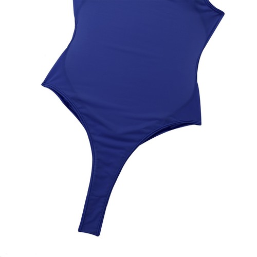 Women See Through Bikini Swimsuit Leotard Top Bodysuit One-Piece Sheer Swimwear - Picture 14 of 51