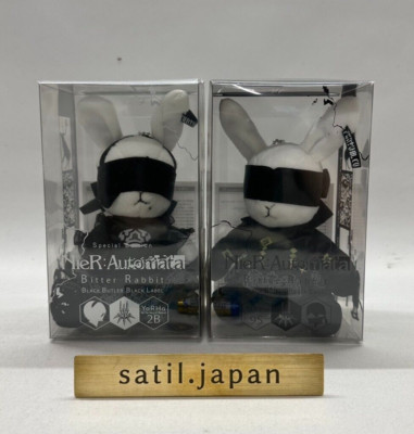 Black Butler Black Label Bitter Rabbit Mini NieR: Automata 2B 9S Plush Bundle