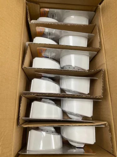 WHOLESALE LOT OF 12 LUX CP242859 60 MINUTE CLASSIC KITCHEN TIMER
