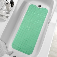 ZHICHENG Bath Tub and Shower Mats, Non-Slip 39 x 16 Inch Extra Long Bath Mat,...