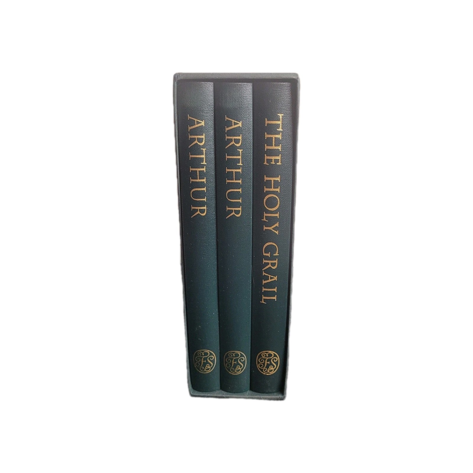 Legends Of King Arthur Folio Society 3Vol Set Slipcase Arthur Tristan Holy Grail