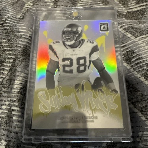2025 Donruss Optic Adrian Peterson Base (RAW)