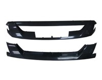 Satz VON Zierleisten FÜR Gitter Vorne FÜR Isuzu D-MAX 2017-2019 Dunkelgrau