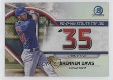 2023 Bowman Bowman Scouts Top 100 Brennen Davis #BTP-35 0f72
