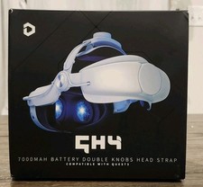 DESTEK QH4 7000MAH Battery Double Knobs Head Strap For Meta Quest 3