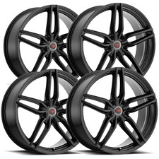 Set-4 Revolution Racing R14 18x8 5x108 40mm Satin Black Wheels Rims 18 Inch Set-4 Revolution Racing R14 18x8 5x108 40mm Satin Black Wheels Rims 18 Inch