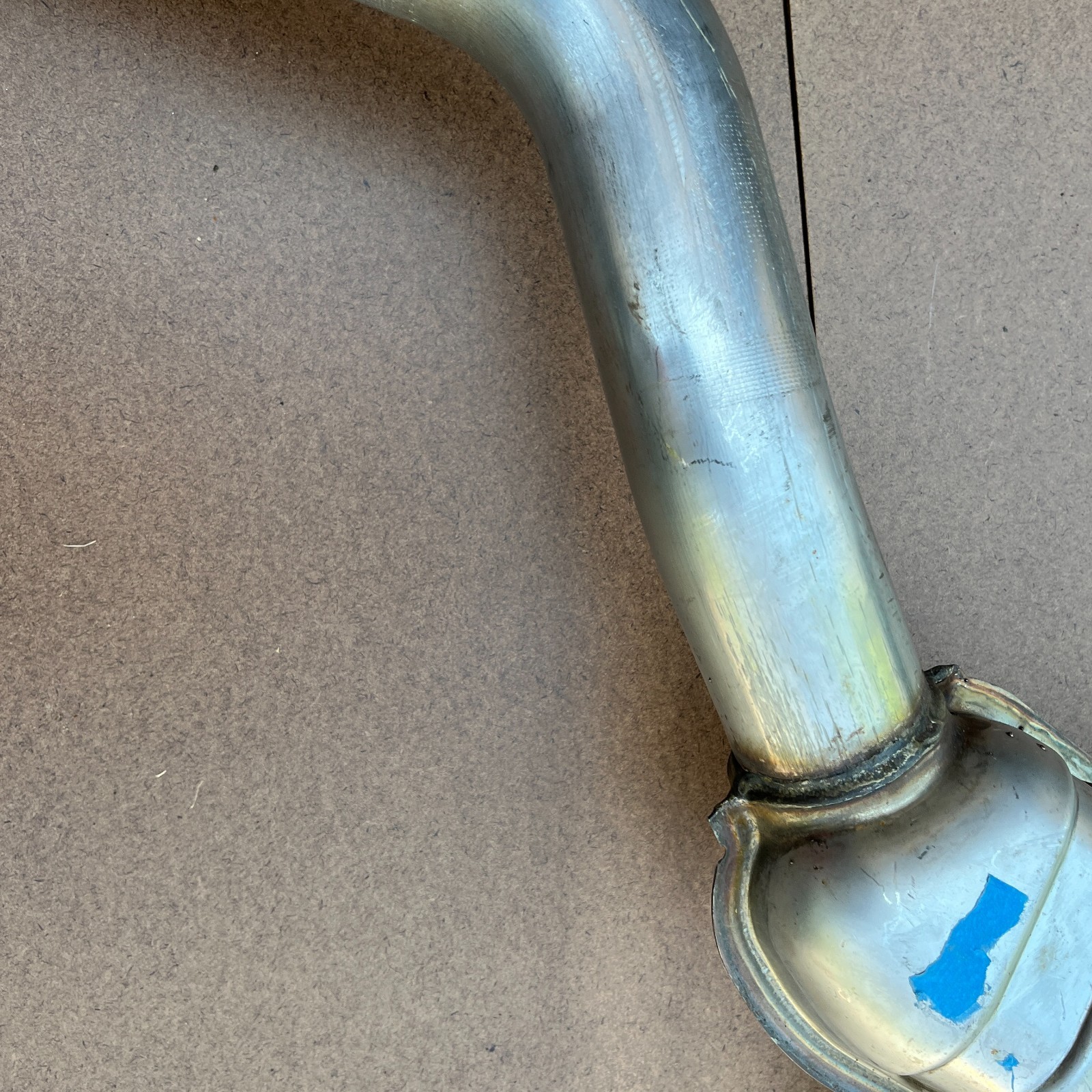NEW Bentley Continental GT GTC Supersports LEFT exhaust muffler (takeoff) '04-13