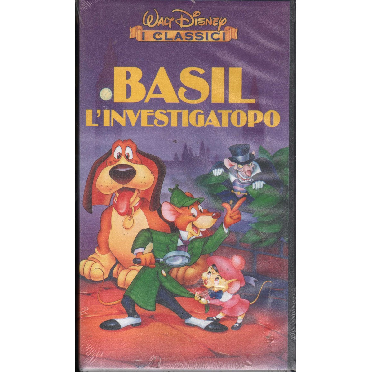 Basil L'Investigatopo VHS Ron Clements Univideo - VS4404 Sealed