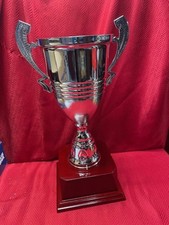 21" Silver Metal Trophy Cup - FREE Engraving