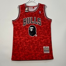 Michael Jordan Embroidered 23 Men's Jersey, Size: S-2XL, Red