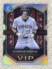 2025 BOWMAN CHROME #GL-13 KONNOR GRIFFIN VIP VERY IMPORTANT PROSPECT SP !!