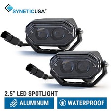 2pcs High Power Off-road 2.5 Led Spot Driving Lights Universal Fit Projector