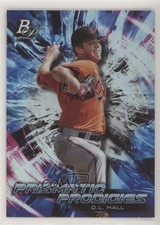 2018 Bowman Platinum Prismatic Prodigies DL Hall #PPP-2 yf0