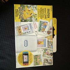 Fujifilm instax mini Link Special Edition Mobile Printer with Pikachu Case