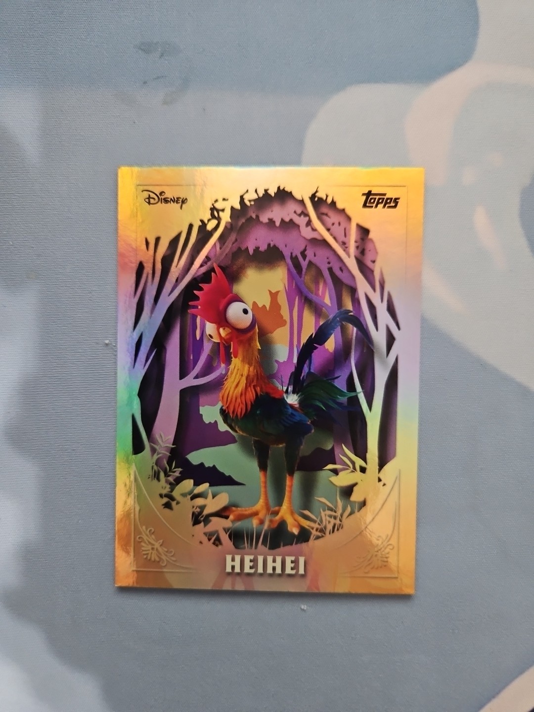 2025 Topps Disney Wonder HEIHEI #FF-24 Furry Friends Silver Foil Moana 🔥
