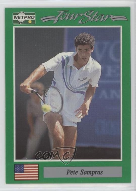 1991 NetPro Tour Stars Pete Sampras #7 HOF 12g7