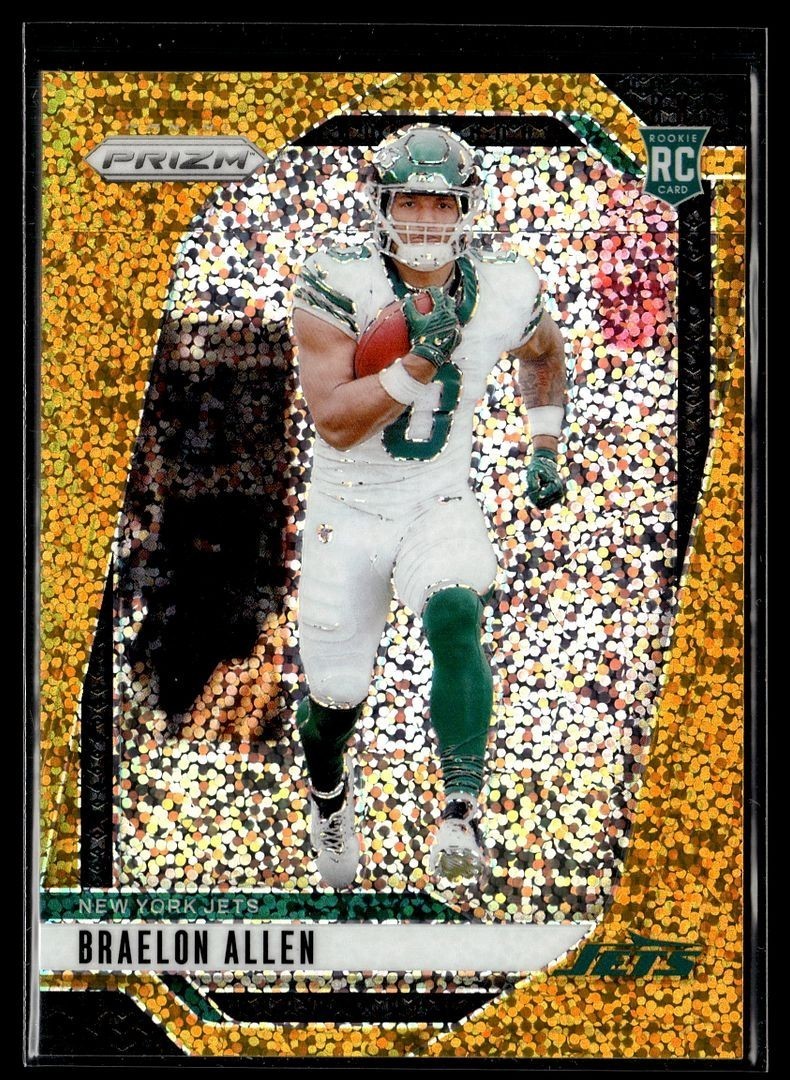2024 PRIZM GOLD SPARKLE /24 ROOKIE 311 Braelon Allen New York Jets