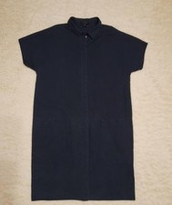 Women COS dress black cotton 36/S/44 #6Q3K