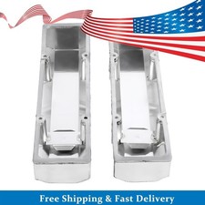 Tall Valve Covers Aluminum For Chevy Small Block 327 350 383 400 Engines Set Tall Valve Covers Aluminum For Chevy Small Block 327 350 383 400 Engines Set