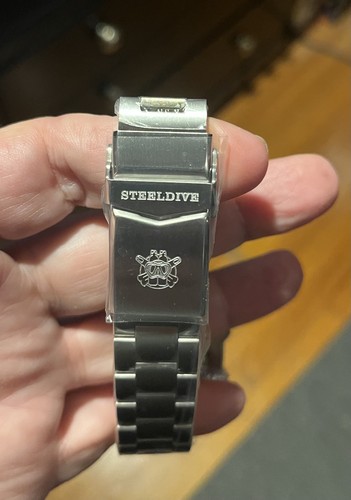 STEELDIVE WILLARD 42MM BLACK DIAL SEIKO NH35 SAPPHIRE SD1977 C3 BGW9 LUME - Bild 2 von 5