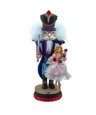 15" Hollywood Nutcrackers™ Prince With Clara Nutcracker HA0788 w