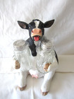 Dairy Cow Holstein Salt and Pepper Shaker MOO SPICE Black & White DWK Home Decor — photo 3