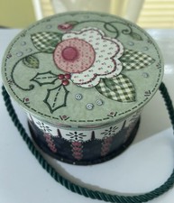 Vtg Mary Engelbriet Storage Hat Box Michel Co