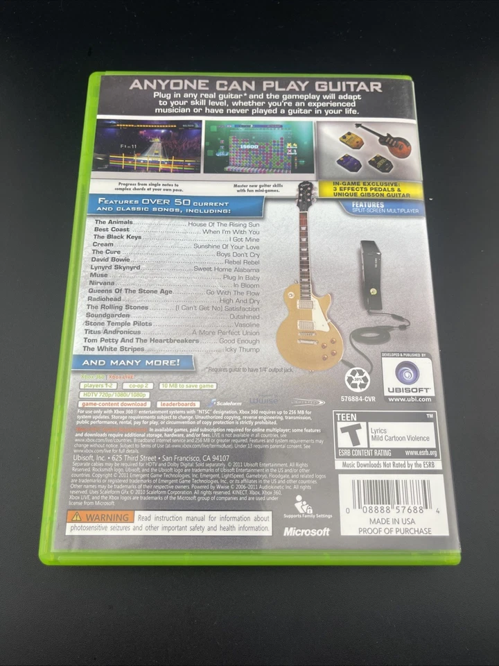 Rocksmith Best Buy Exclusive Edition Brand New - Game Only - Image 2 of 3