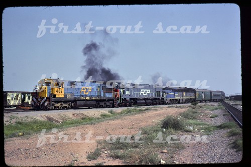 F Original Slide - FCP Mexico 408 Action w/ ex D&H PA Benjamin Hill SON 1982