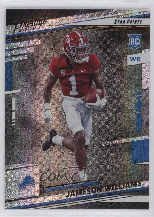 2022 Panini Prestige Rookies Xtra Points Galaxy Jameson Williams #307 1dg6