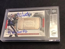 Beckett Signed 2018 Impeccable Adam Vinatieri Inscribed Auto 1oz Silver Bar 5/15