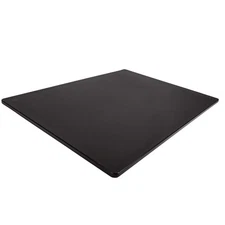 Extra Large 24 x 18 Black Cutting Board - 1/2" Thick HDPE Plastic for Restaur...