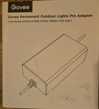 Govee Adapter for Permanent Outdoor Lights Pro H706A, H706B, H706C, H806A, White