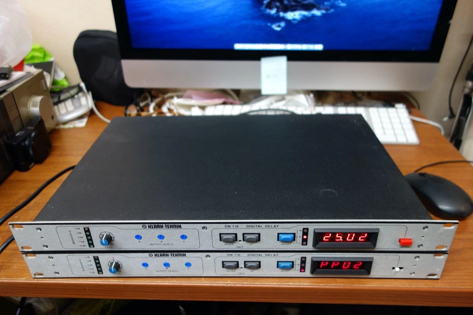 2 Klark-Teknik DN 716 Rackmount Digital Delay Unit - Image 4 of 4