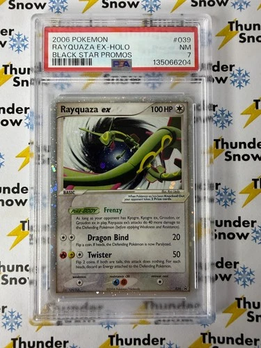 Rayquaza EX Holo #039 Black Star Promo 2006 Pokemon PSA 7