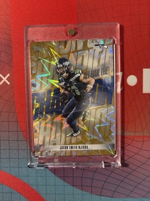 2026 Topps Flagship Jaxon Smith Njigba All Hail The Champions Gold /50 Jersey #