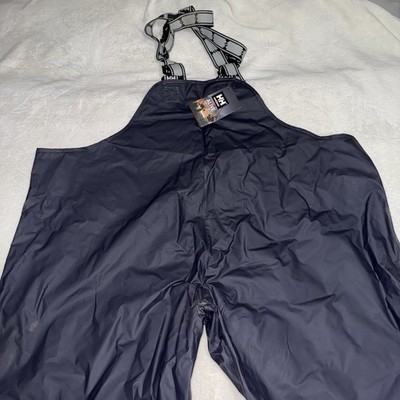 Helly Hansen Workwear Mandal Bib Mens Navy Marine Rain Size 4XLarge BRAND NEW