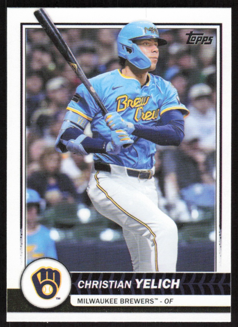 2026 Topps Flagship Collection Christian Yelich Card #84
