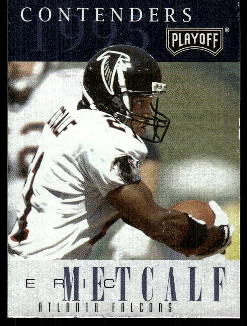 Eric Metcalf 1995 Playoff Contenders #44 Falcons NFL READ FREE SHIP AutographDen