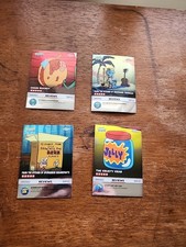 Top's Chrome Spongebob Squarepants Review Cards Lot of 4 Cards