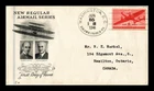US COVER AIR MAIL 6C FIRST DAY ISSUE SCOTT C25 WRIGHT BROTHERS ARTCRAFT CACHET