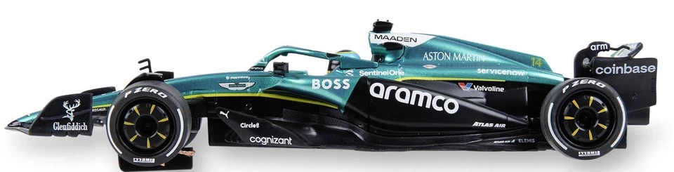 SCX 1/32 Analógico Aston Martin AMR25 #14 Fernando Alonso Fórmula 1 2025 - U10597 Foto 3 de 4