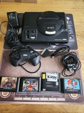 Sega Mega Drive Console Bundle With 4 Games
